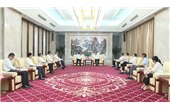 华强集团董事长李曙成一行拜访芜湖市委书记徐志